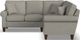 Flexsteel® Customizable Moxy 2-Piece Sectional Corner Sofa with Right Arm Facing Loveseat-2