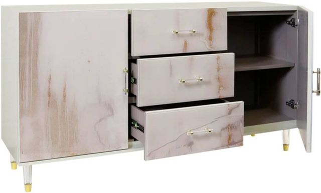 Stylecraft Austin Allen James Melody Washed/White Credenza-1