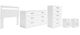Signature Design by Ashley® Flannia 5-Piece White Queen Panel Headboard Bedroom Set-0