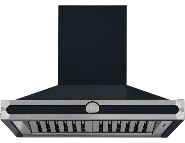 La Cornue CornuFé 90 AlberTine 36" Matte Black Wall Mounted Chimney Hood-0