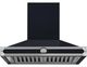 La Cornue CornuFé 90 AlberTine 36" Matte Black Wall Mounted Chimney Hood-0