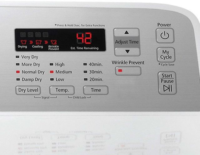 Samsung 7.2 Cu. Ft. White Front Load Gas Dryer-2