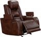 New Classic® Home Furnishings Chester Brown Power Glider Recliner-3