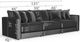 Jackson Furniture Remington 3-Piece Pine Small Spaced Sectional-5