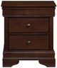 Homelegance® Abbeville Dark Cherry Nightstand-2