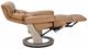 BenchMaster Limited Edition Cinnamon Manual Flip-Up Footrest Recliner-4