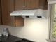 Zephyr Typhoon 36" White Under Cabinet Range Hood-1