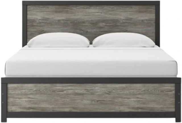 Signature Design by Ashley® Jonnifer Black/Gray King Panel Bed-3