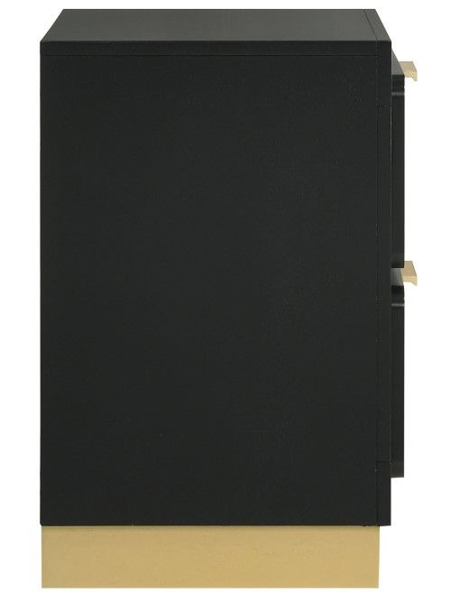 Coaster® Caraway Black Nightstand-3