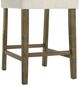 Armen Living Fauna 3-Piece Putty Brown/White Counter Stool Set-5