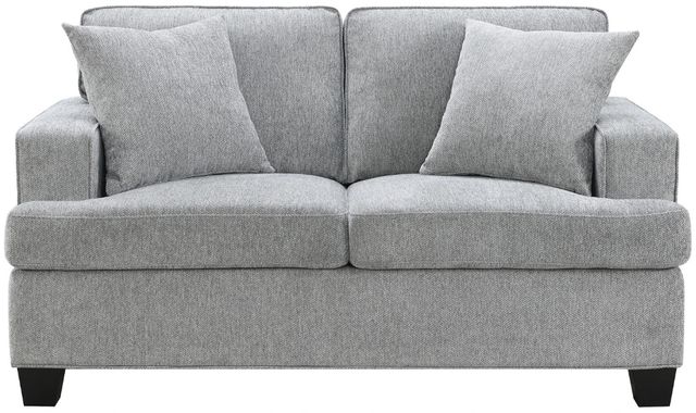 Intercon Baldwin Dalton Graphite Loveseat-1