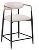 Furniture of America® Streatham 3-Piece Black/Gold/White Counter Table Set-4
