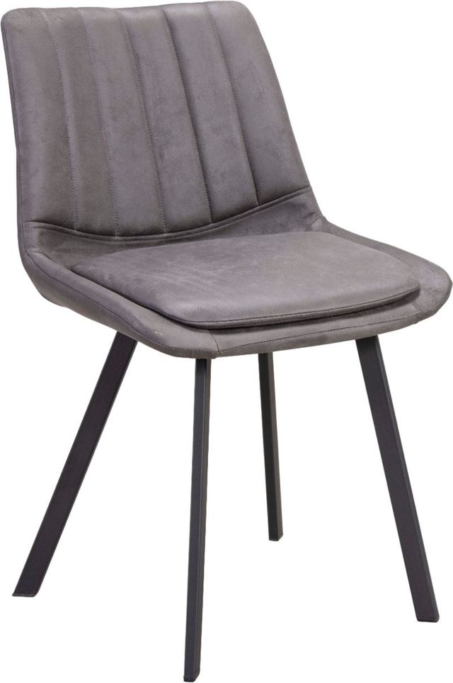 Mazin Furniture Carrie Deep Charcoal Side Chair-0