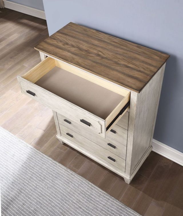 Flexsteel® Newport Two-Tone Drawer Chest-2