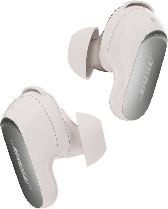 Bose® QuietComfort Ultra (2nd Gen) White Smoke True Wireless Noise Cancelling In-Ear Earbuds-0