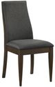 Coaster® Wes 7-Piece Dark Walnut/Gray Dining Table Set-3
