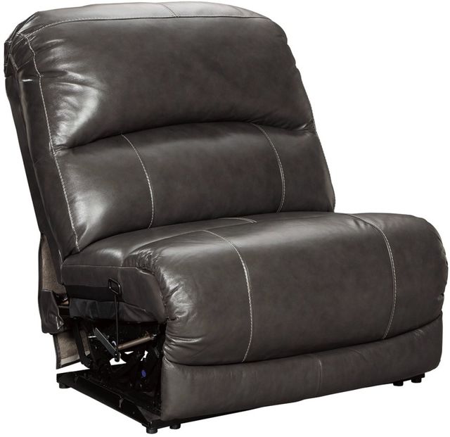Signature Design by Ashley® Hallstrung 5-Piece Chocolate Power Reclining Left-Arm Facing Sectional and Chaise-4