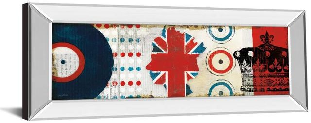 Classy Art British Invasion l by Mo Mullan Mirror Framed Wall Art-1