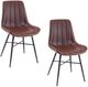 Bassett Mirror Dylan 2-Piece Brown Side Chair-0