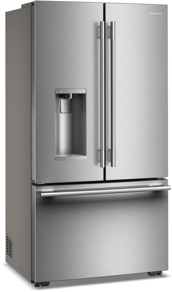 KitchenAid® 36" 23.1 Cu. Ft. PrintShield™ Finish Counter Depth French Door Refrigerator with Intelligent Auto Fill-1