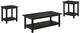Coaster® Payne 3-Piece Distressed Java Occasional Table Set-0