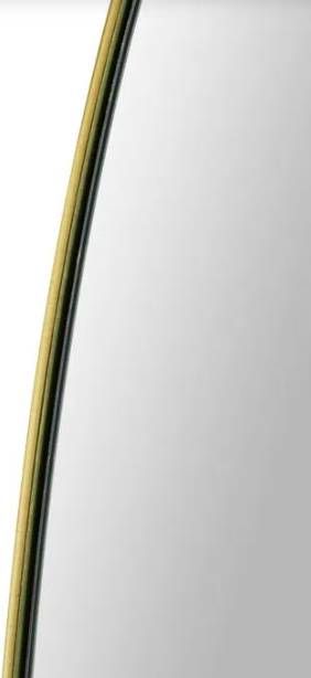 Renwil® Gallegos Brushed Brass Plated Mirror-2