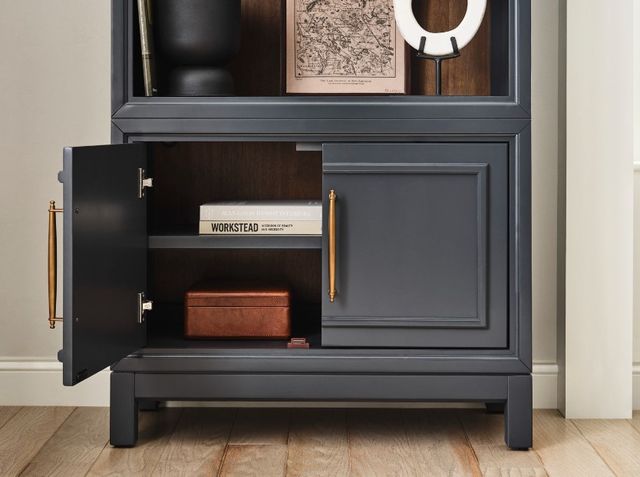 aspenhome® Alexander Midnight Door Bookcase-2