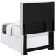 Coaster® Izzy Sand Twin Youth Upholstered Headboard-3