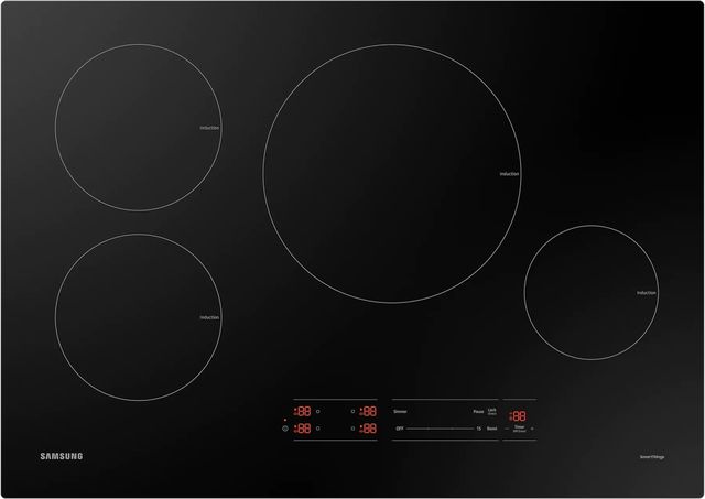 Samsung 30" Black Induction Cooktop-0