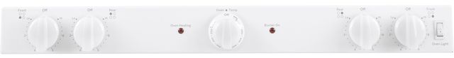 GE® 30" White Freestanding Electric Range-1