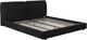 Moe's Home Collection Zeppelin Heather Black King Bed-0