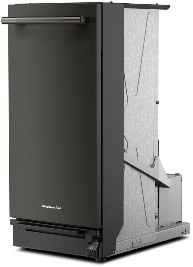 KitchenAid® 15" Black Ore Trash Compactor with Built-In Odor Management System-3