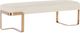 Hooker® Furniture Eleana Hanalei Oat Bed Bench with Gold Base-0