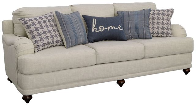 Coaster® Gwen 2-Piece Light Gray Living Room Set-4