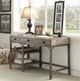 ACME Furniture Gorden Antique Silver/Weathered Oak Writing Desk-2
