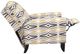 Franklin™ Barton Chinchilla Hi-Leg Manual Recliner-4