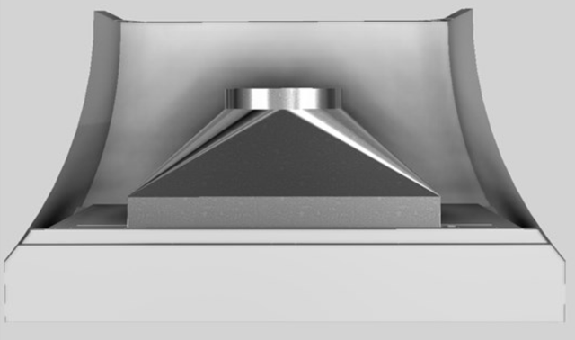 Vent-A-Hood® Designer Series 54" Stainless Steel Wall Mounted Range Hood-3