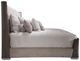 Michael Amini® Roxbury Park Gray/Slate California King Upholstered Dual-Panel Bed-3