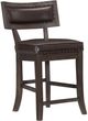 Homelegance® Oxton Dark Cherry Counter Height Chair-0