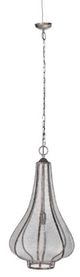 A & B Home Nicollet Black Hanging Light Fixture Lantern-0