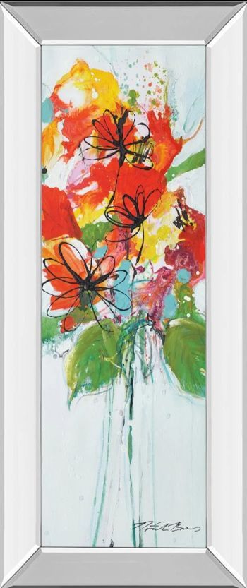 Classy Art Sensations I by Natasha Barnes Mirror Framed Wall Art-0