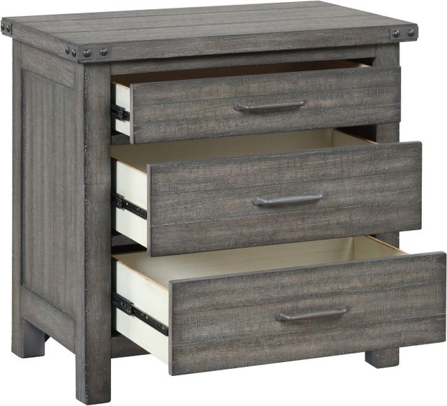 New Classic® Home Furnishings Galleon Gray Nightstand-3