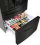 LG 22.5 Cu.Ft. Matte Black Stainless Steel Counter Depth French Door Refrigerator-5