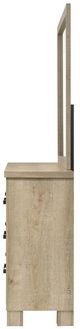 Coaster® Oakglen Weathered Oak Dresser and Mirror-3