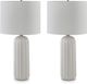 Signature Design by Ashley® Clarkland White Table Lamp-1