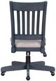 Legends Home Americana Corduroy Blue Office Chair-4