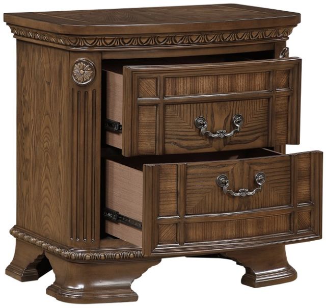 Homelegance® Brown Nightstand-3