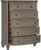 Mazin Furniture Vermillion Gray Cashmere Chest-2