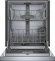 Bosch® 100 Series 24" Fingerprint Resistant Stainless Steel Front Control Built In Dishwasher-1
