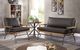 Furniture of America® Santiago Dark Gray Loveseat-1